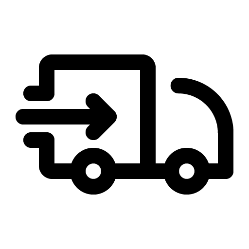 Rhondas Coffee & Tea delivery truck icon representing coffee and tea delivery service.