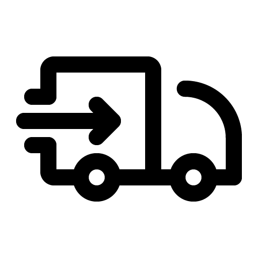 Rhondas Coffee & Tea delivery truck icon representing coffee and tea delivery service.